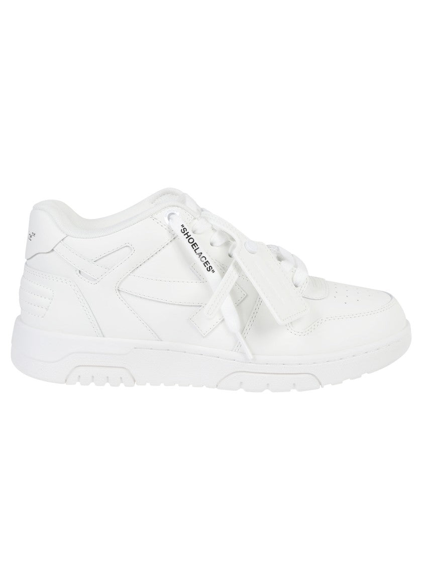 Off-White Out Of Office White Low-Top Leather Sneakers