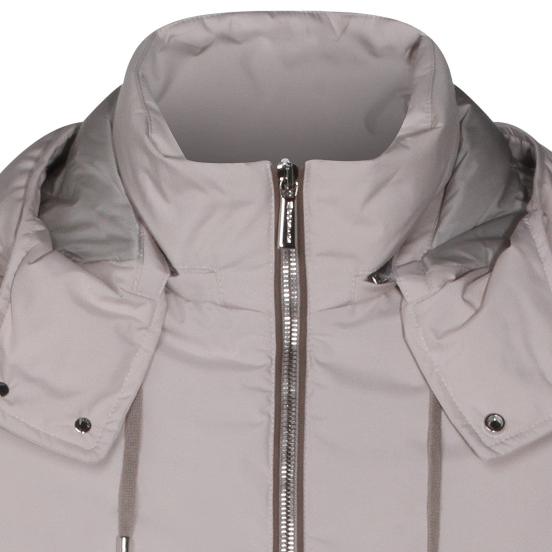 Moorer Structured Ivory Jacket With Classic Silhouette