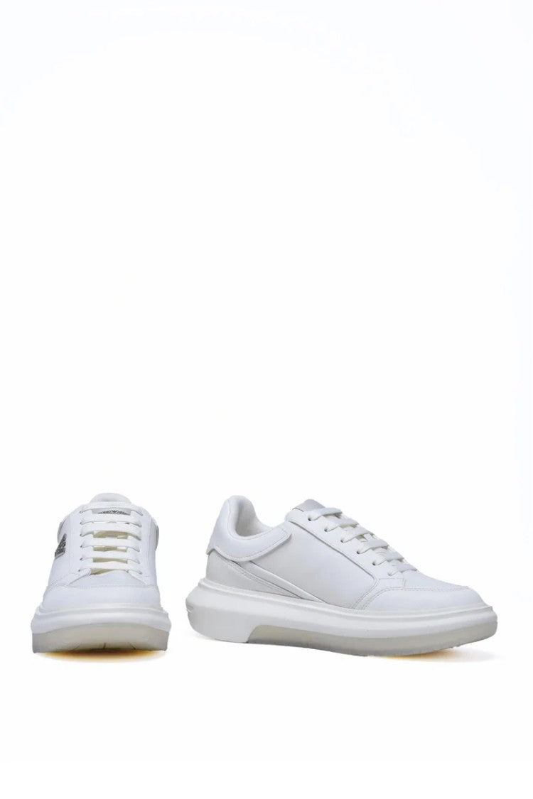 Emporio Armani Sneakers Rubber Polyester - White