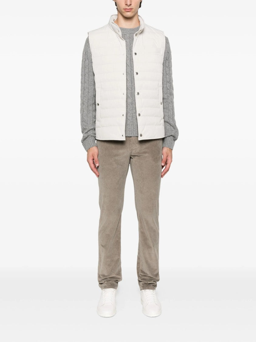 Prada Cashmire Cable Knit Cashmere Sweater