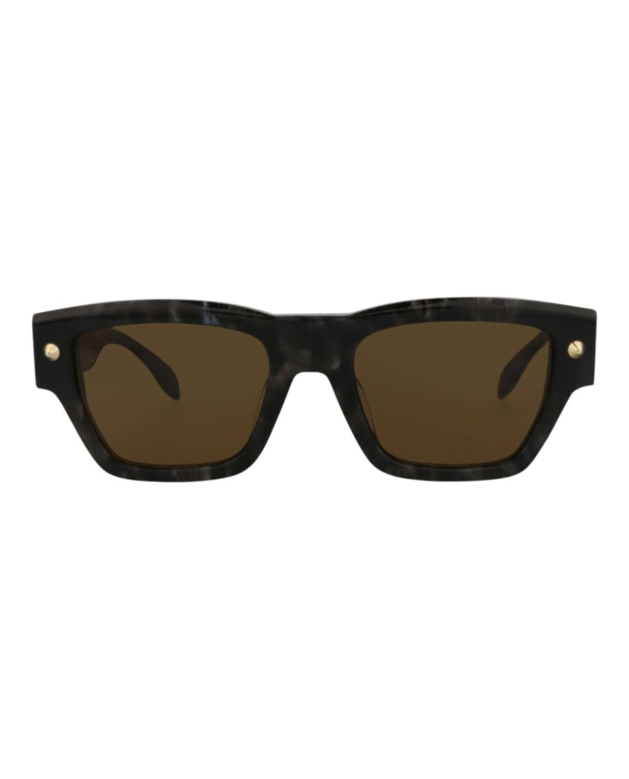 Alexander Mcqueen Square-Frame Recycled Acetate Sunglasses