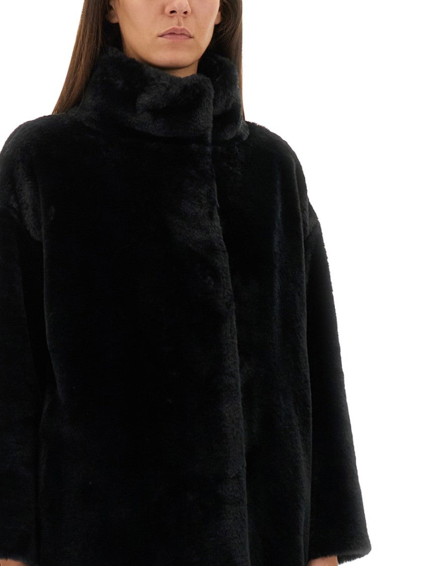 Herno Plush Faux Fur Coat