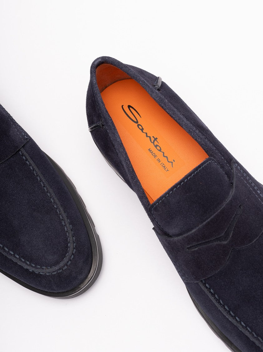 Santoni `Rock` Loafers