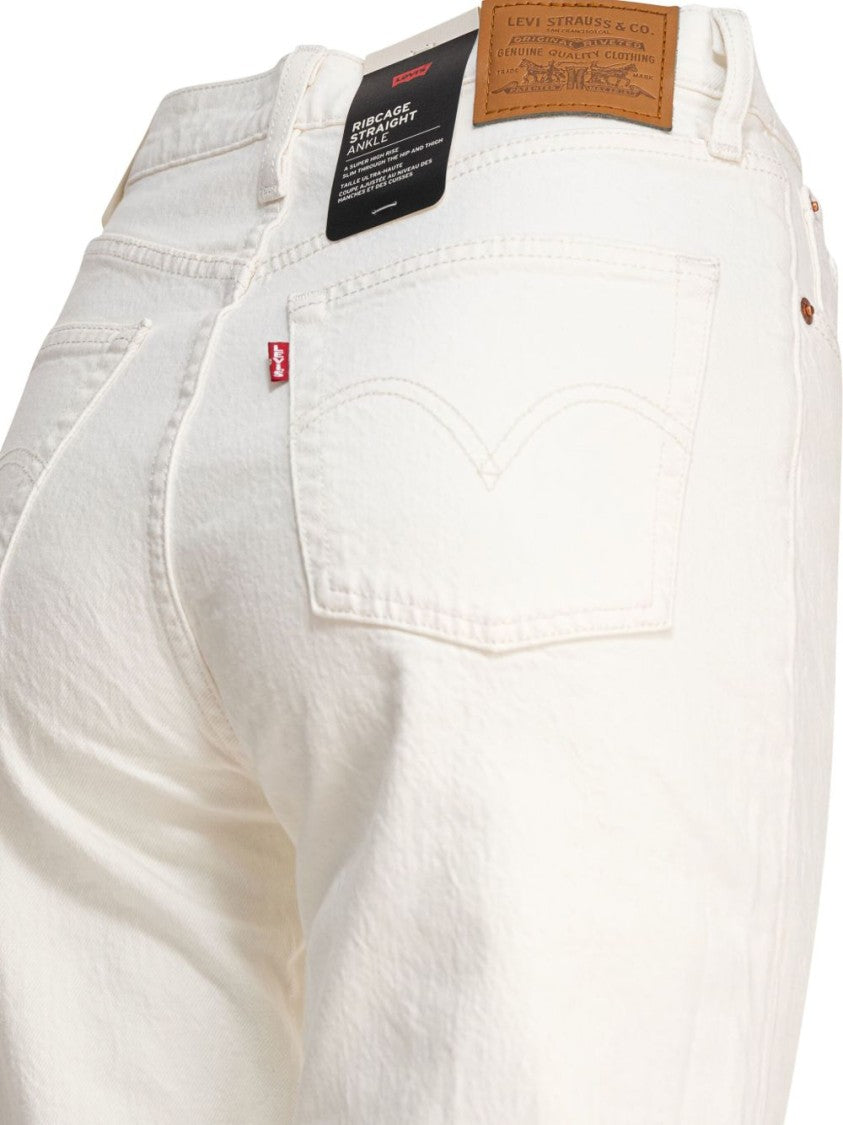 Levi's Straight-Leg High-Waist Jeans With Classic Five-Pocket Design