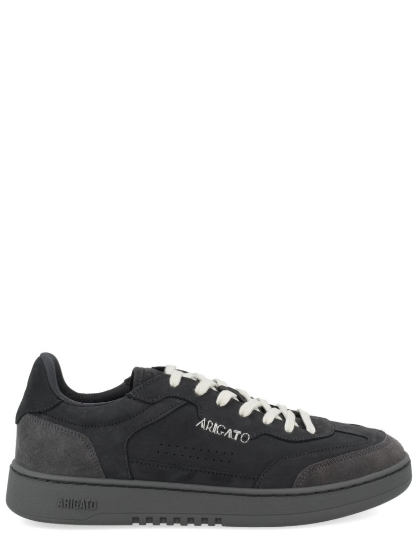 Axel Arigato Dark Grey Leather Monochromatic Sneakers