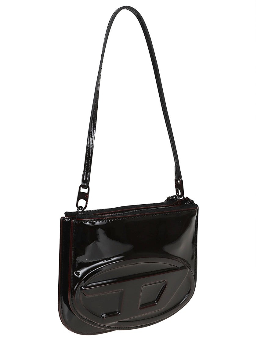 Diesel Glossy Polyurethane Shoulder Bag