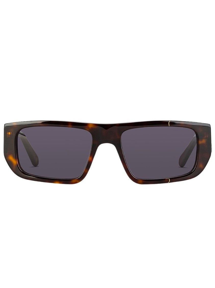 Face Hide Brown Kintsugi-Inspired Sunglasses With Bold Temples