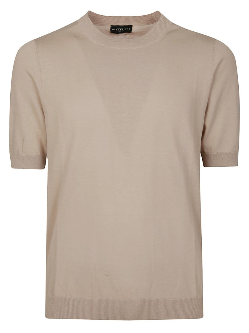 Ballantyne Short Sleeve Crew Cotton Top