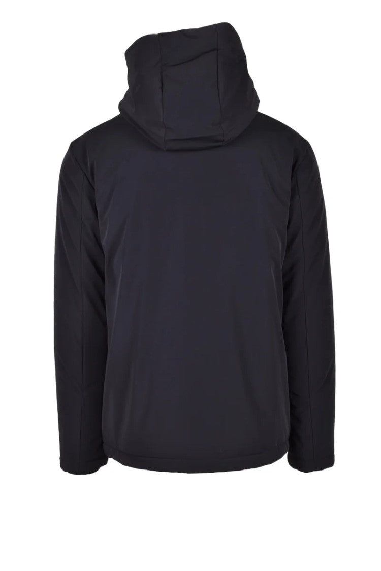 Boardwalk Black Polyamide Elastane Down Jacket