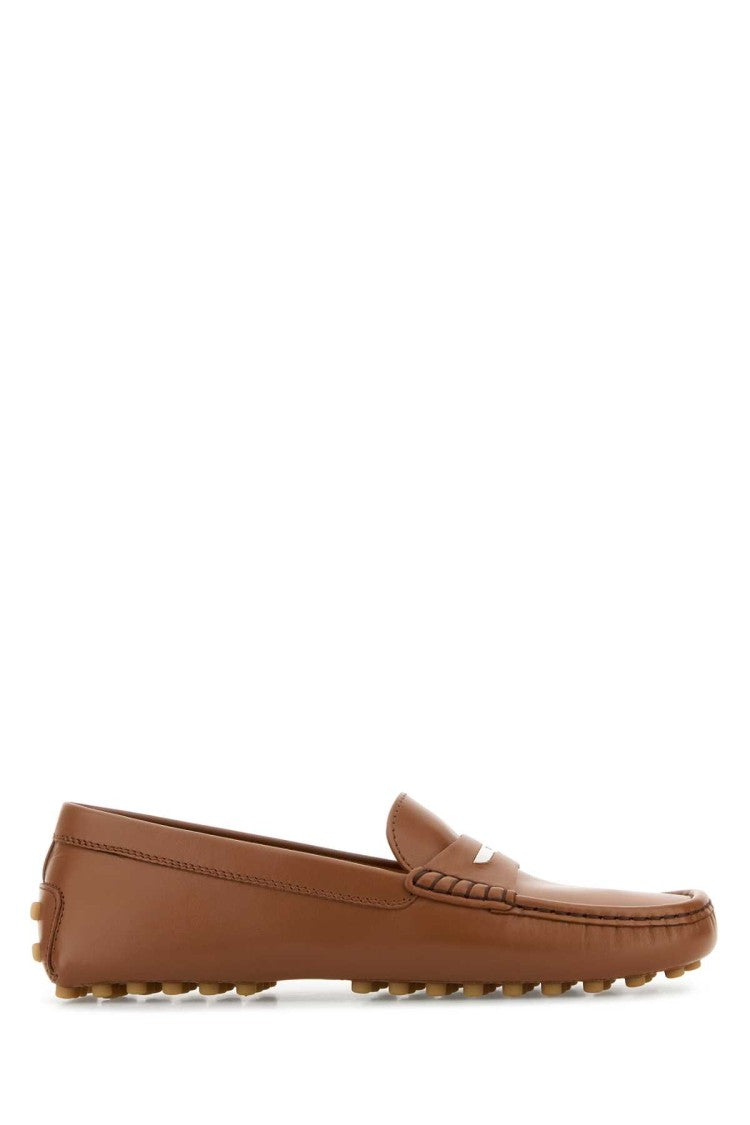 Tod's Caramel Leather Loafers