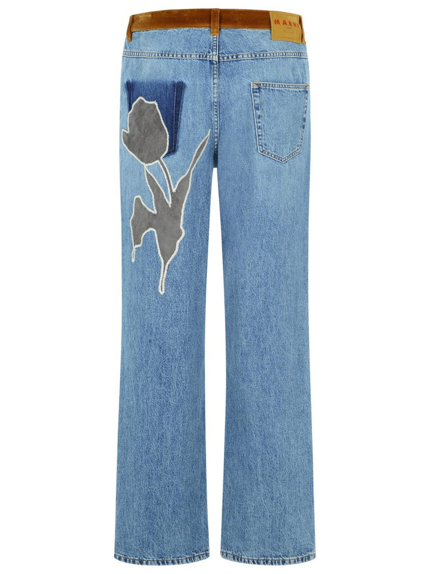 Marni Light Blue Denim Jeans