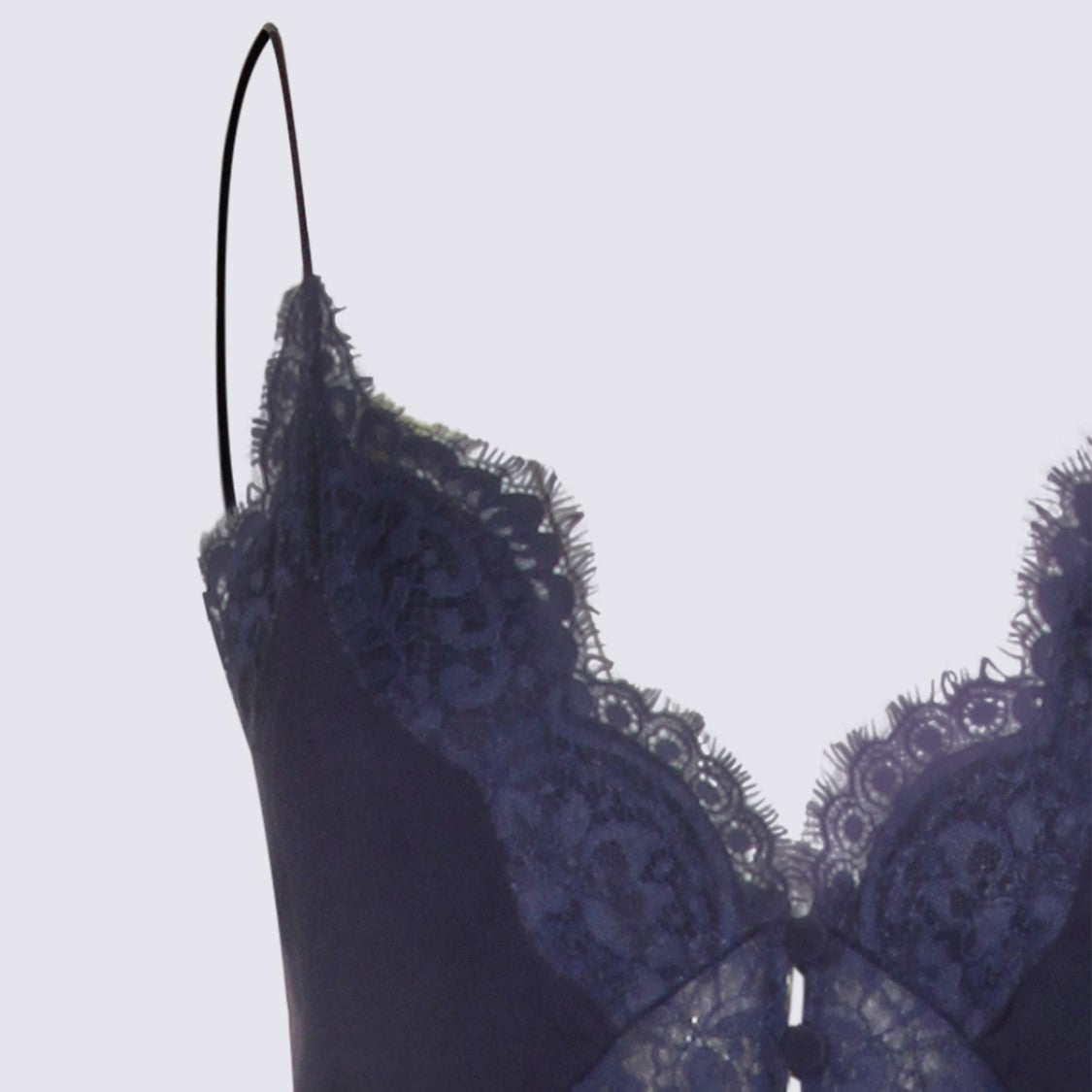 Self-Portrait Blue Lace Maxi Dress