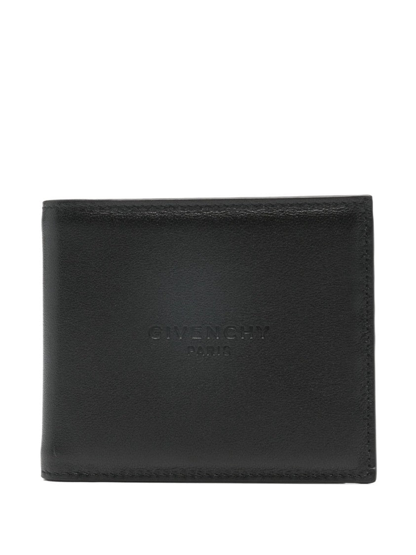 Givenchy Padded Billfold Black Calf Leather Wallet