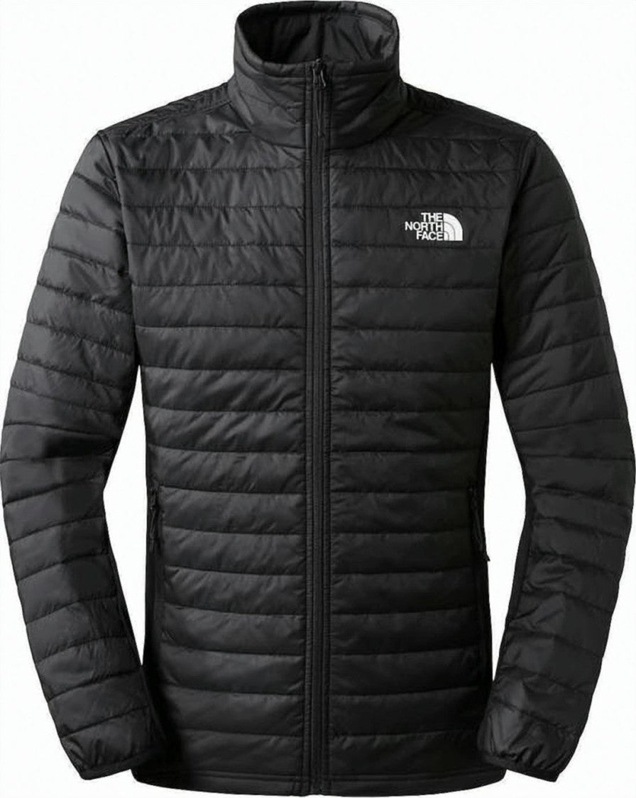 The North Face Lightweight Padded Jacket With High Collar And Zippered Pockets