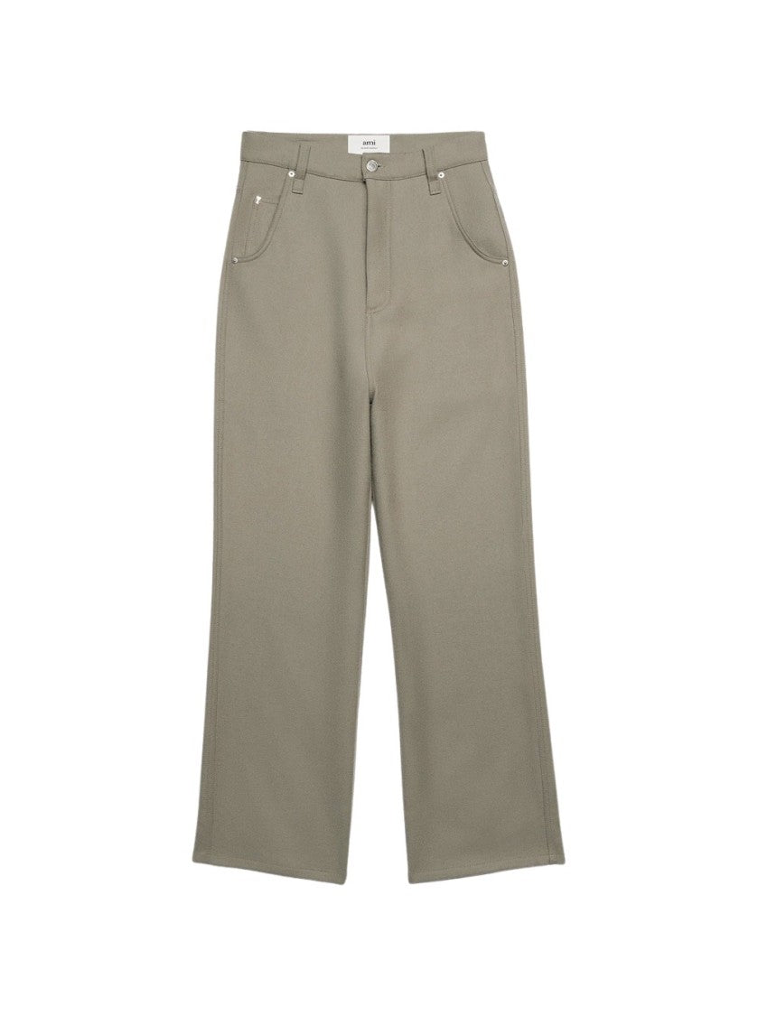 Ami Baggy Fit Trousers