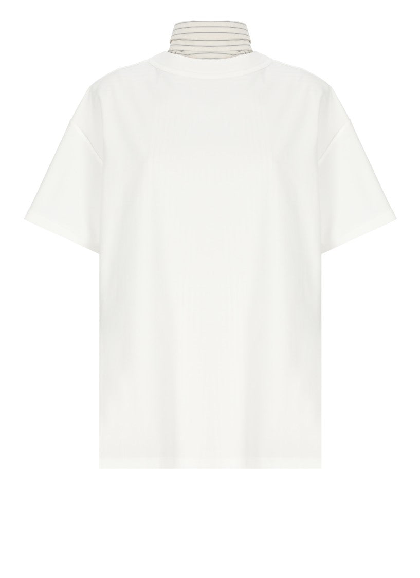 Maison Margiela White Cotton T-Shirt