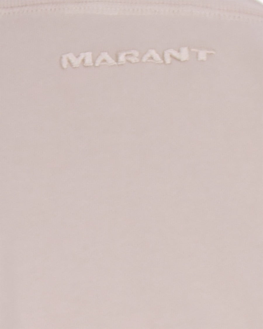 Isabel Marant Étoile Draped Cotton Sweatshirt With Pleated Detailing