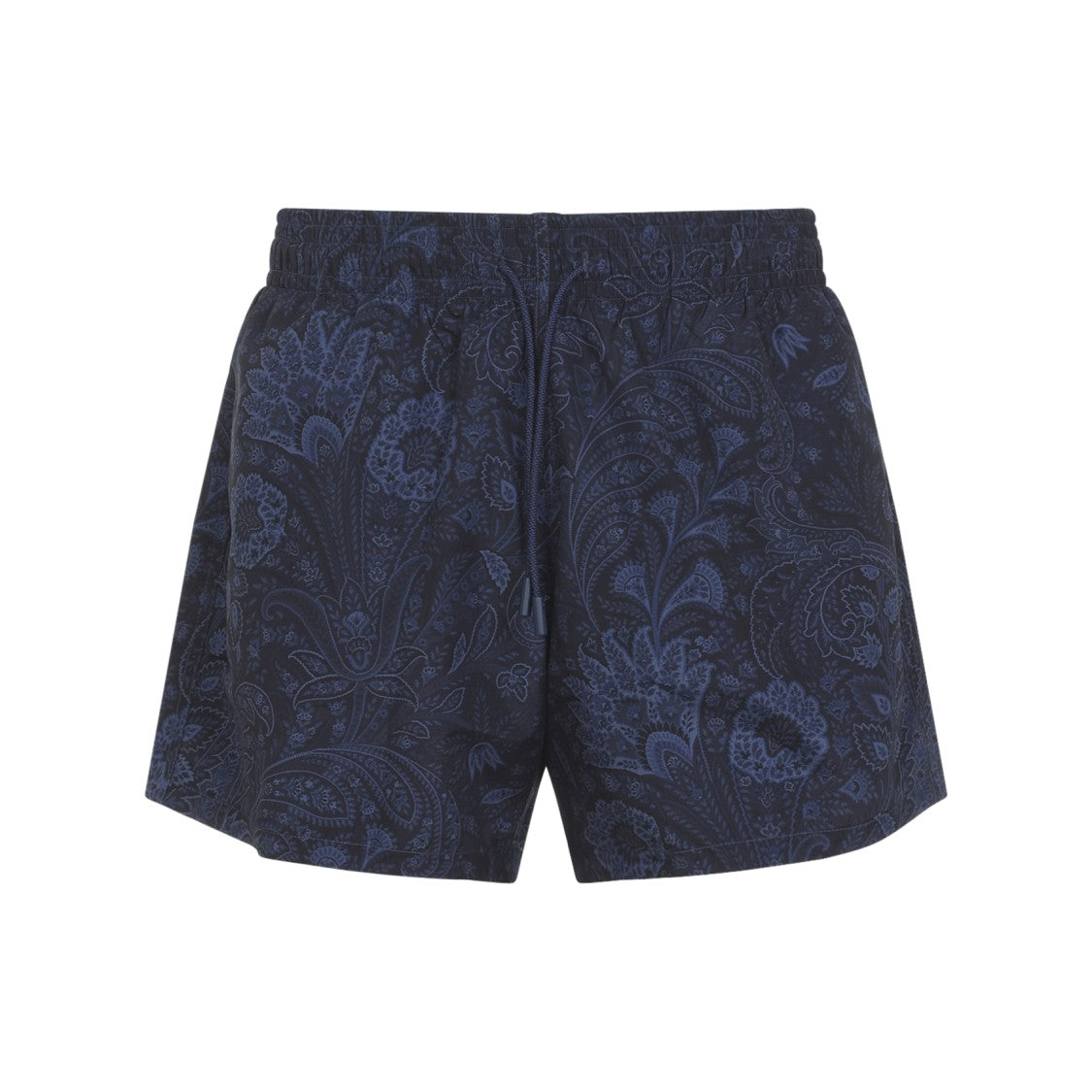 Etro Paisley Pattern Swim Shorts With Adjustable Waistband