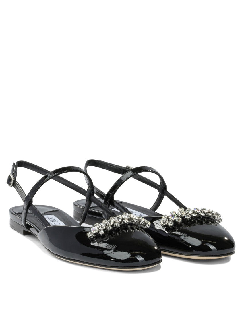 Jimmy Choo "Belinda" Slingback Ballet Flats