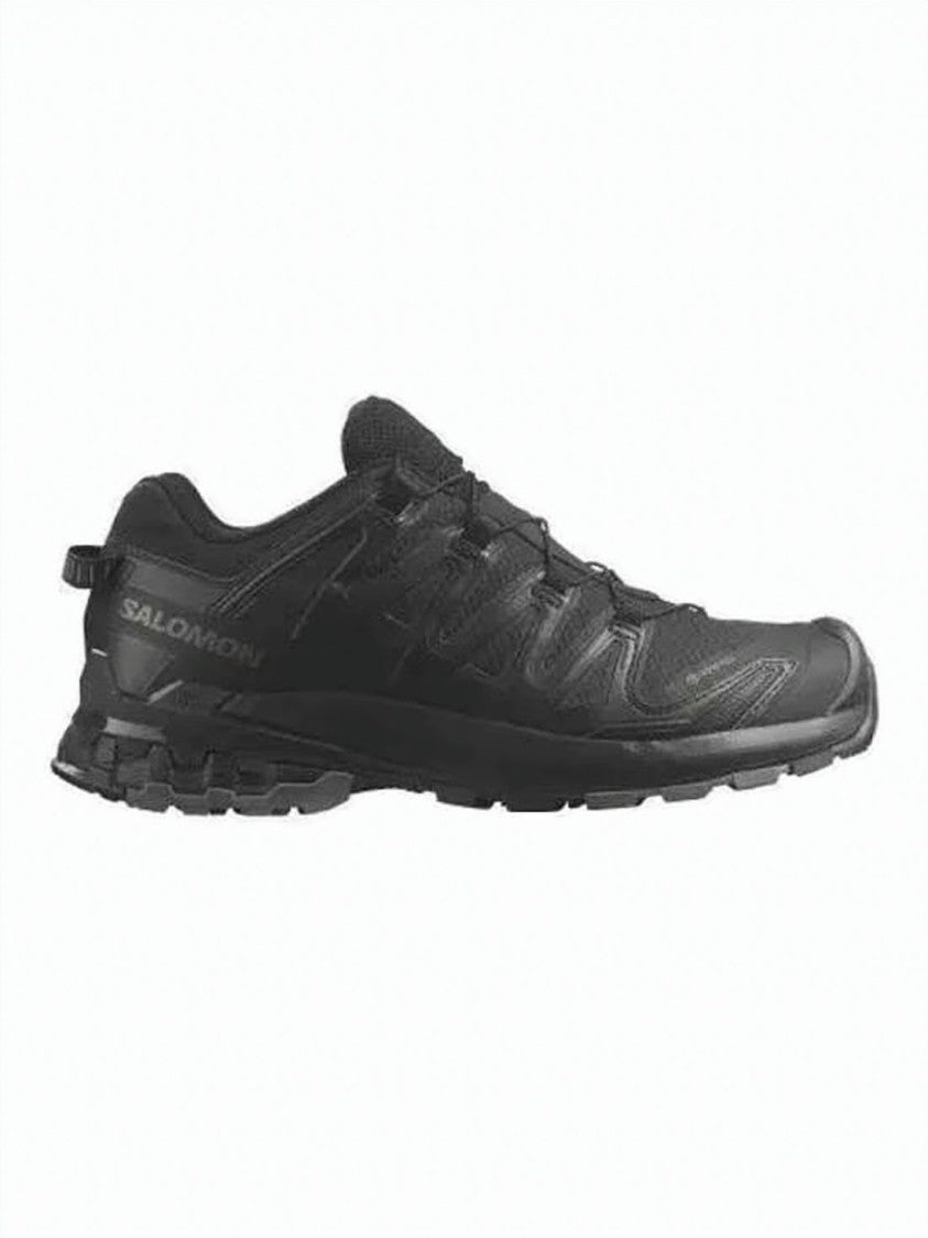 Salomon Low-Profile Black Textile Sneakers