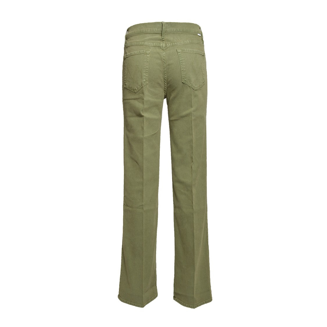 Mother Mid-Rise Straight-Leg Jeans With Slightly Flared Leg