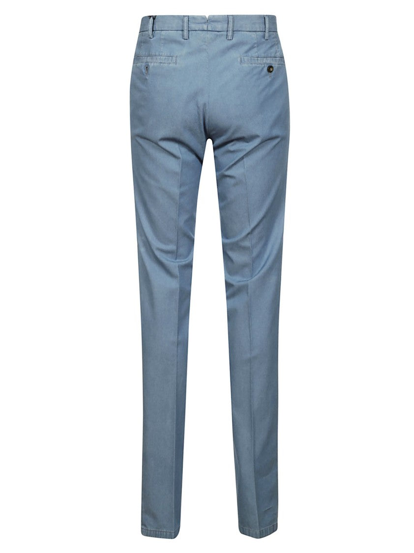 Rota Light Blue Denim Trousers With Tailored Fit
