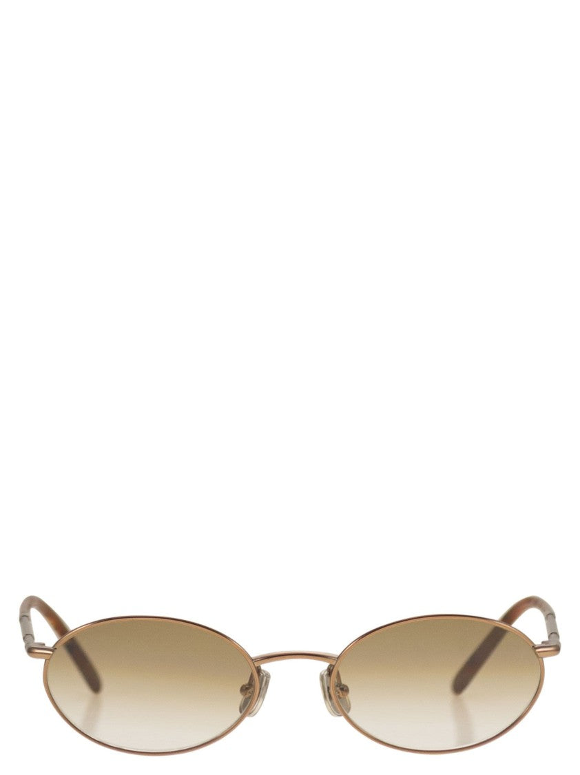 Brunello Cucinelli Timeless Reflections Sunglasses In Titanium