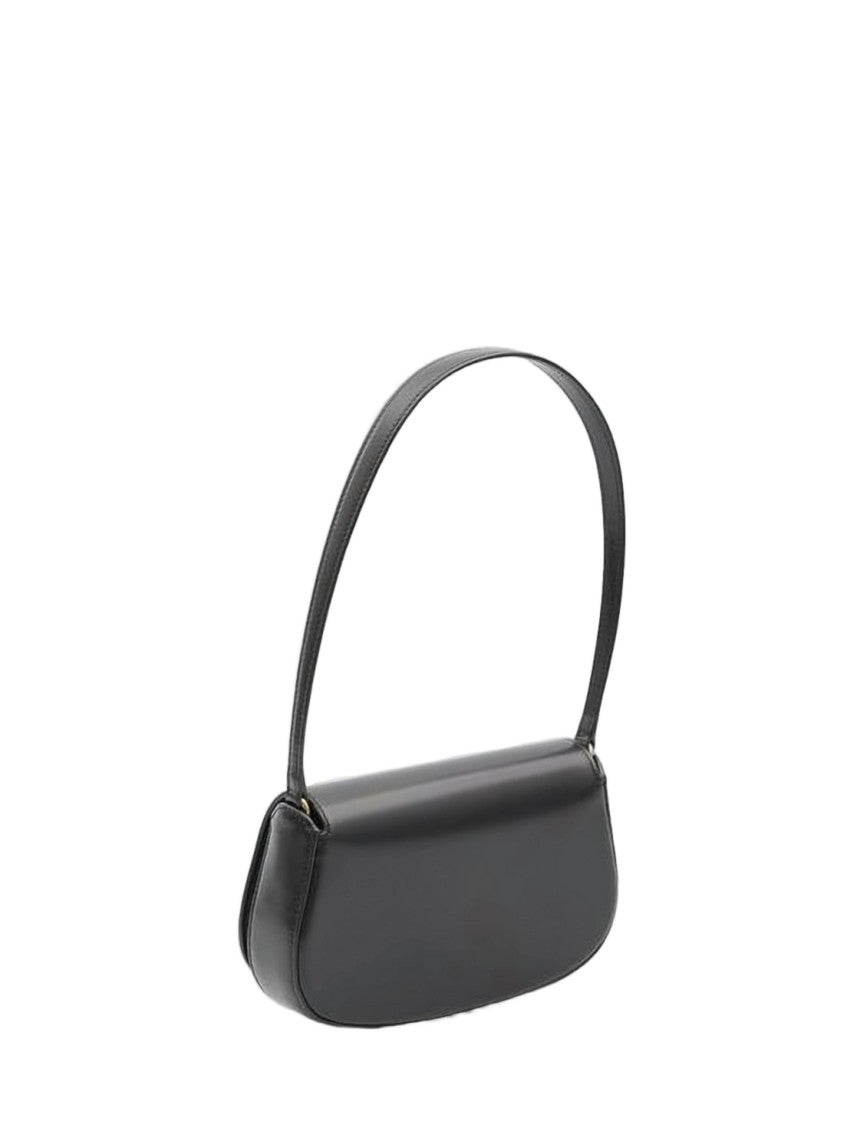 Saint Laurent Smooth Lambskin Leather Shoulder Bag