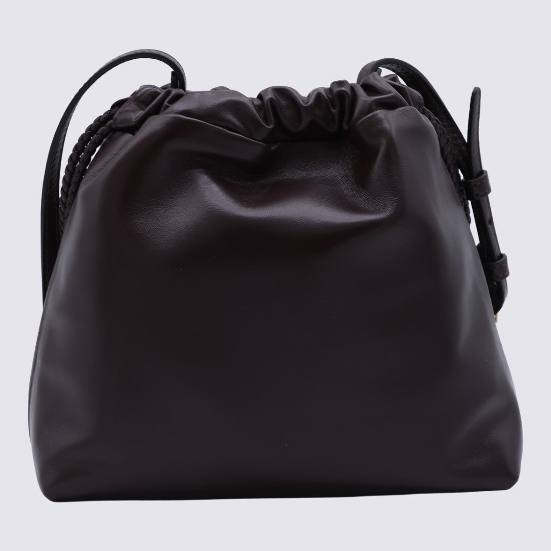 Etro Soft Slouchy Bag With Drawstring Closure And Braided Shoulder Strap
