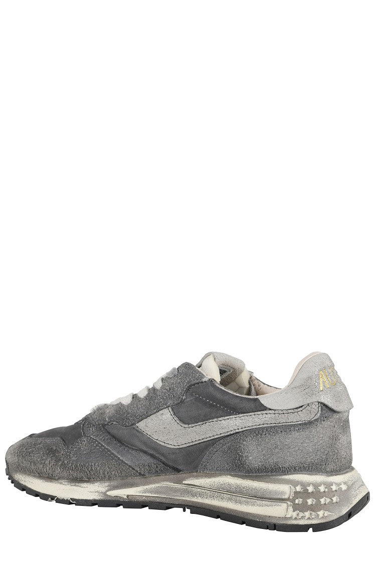 Autry Reelwind Supervintage Low Sneakers With Vintage Effect