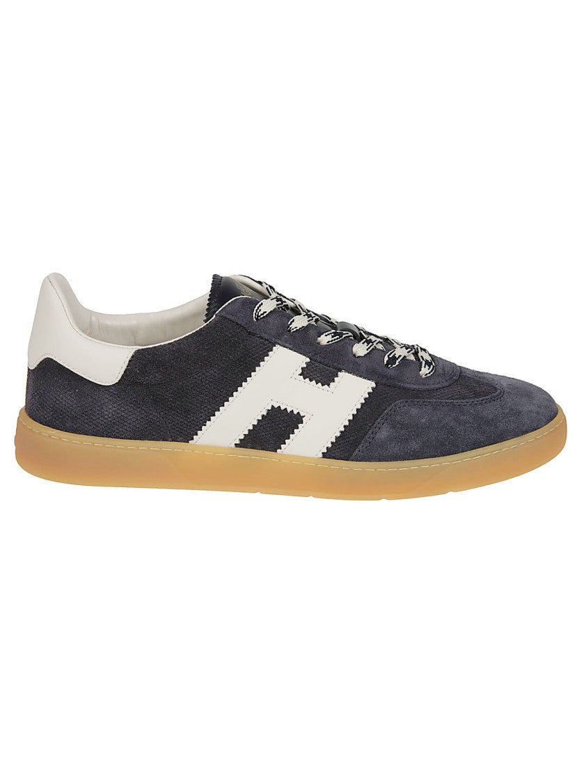 Hogan Black Cool Calf Leather Sneakers