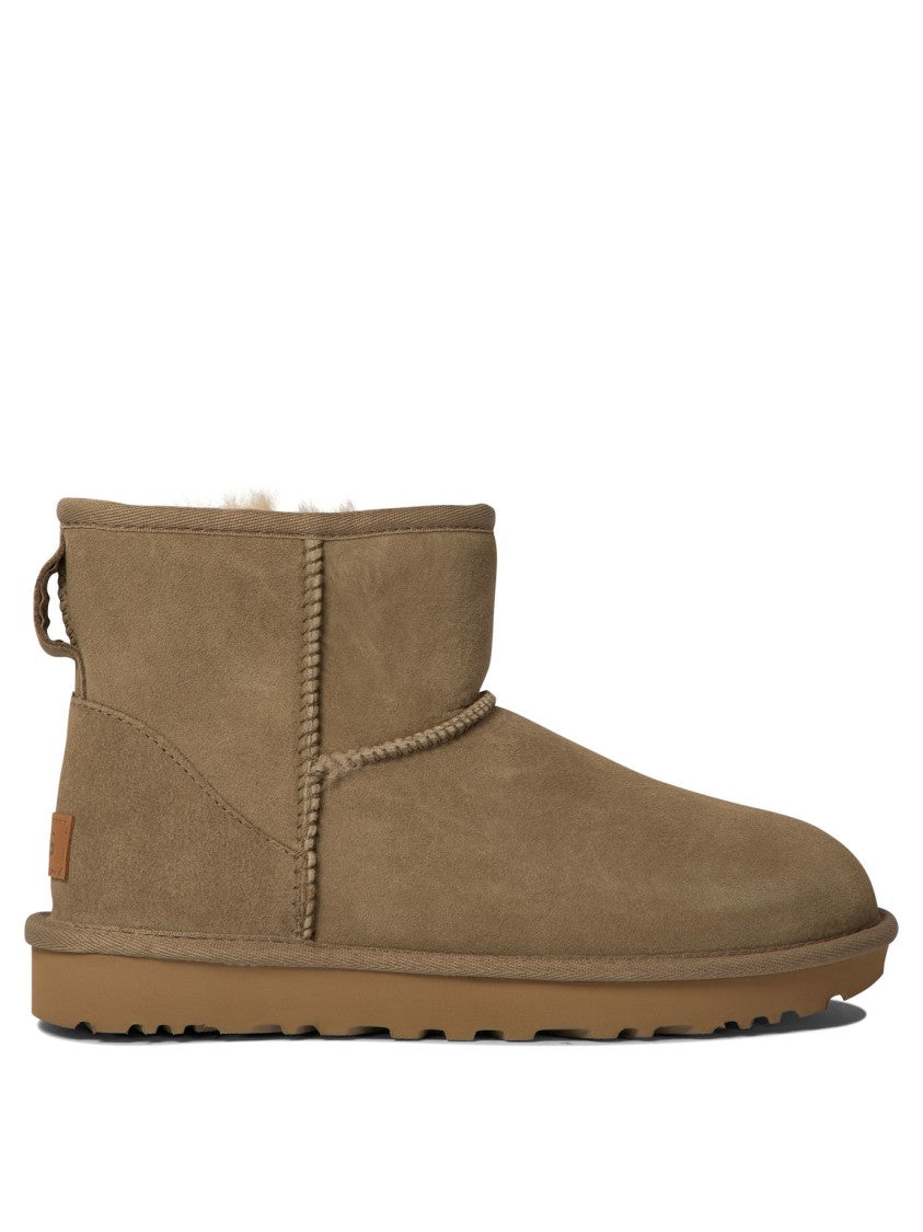 Ugg Suede Leather Ankle Boots
