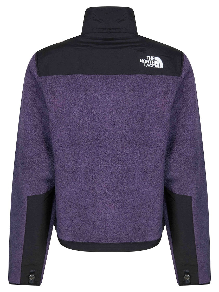 The North Face Cropped Fleece Solid Panels Jacket