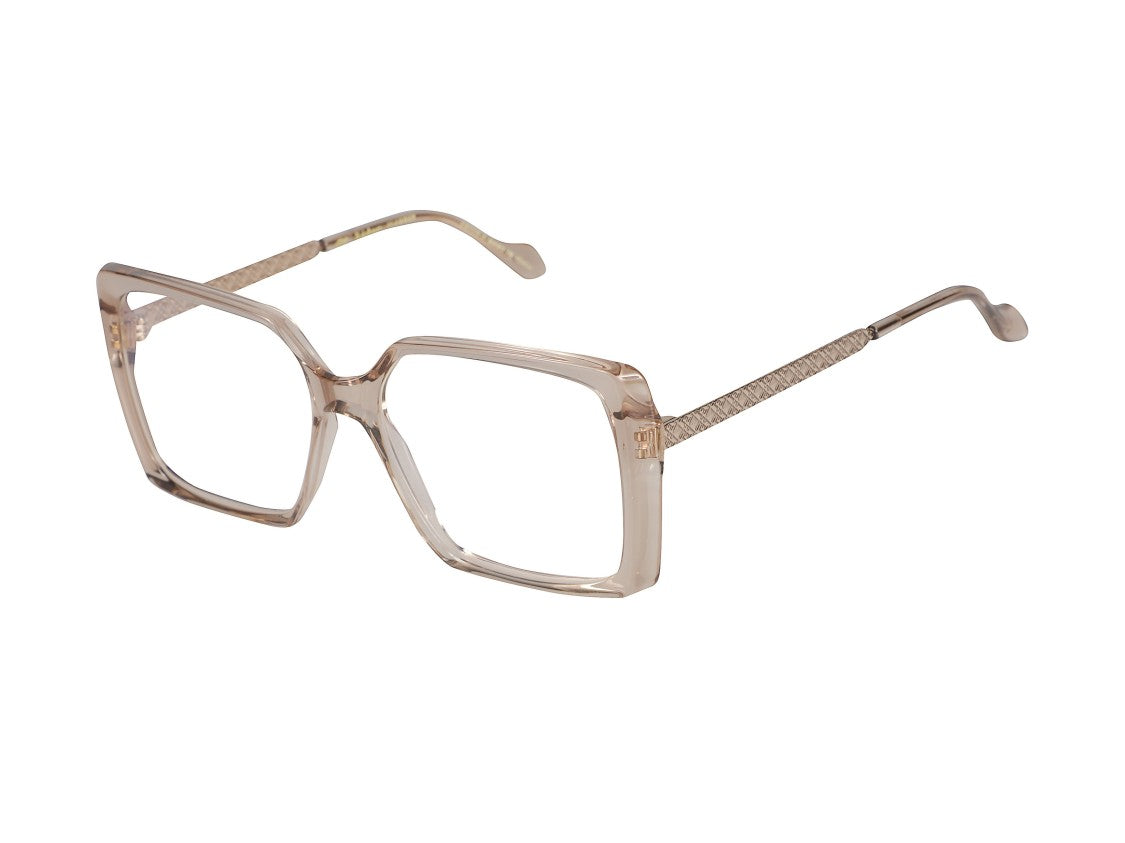 Kador Gold Lilibet-Am Oversized Square Eyeglasses