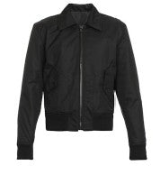 Balmain Contemporary Black Coat With Ribbed Cuffs And Flap Pockets