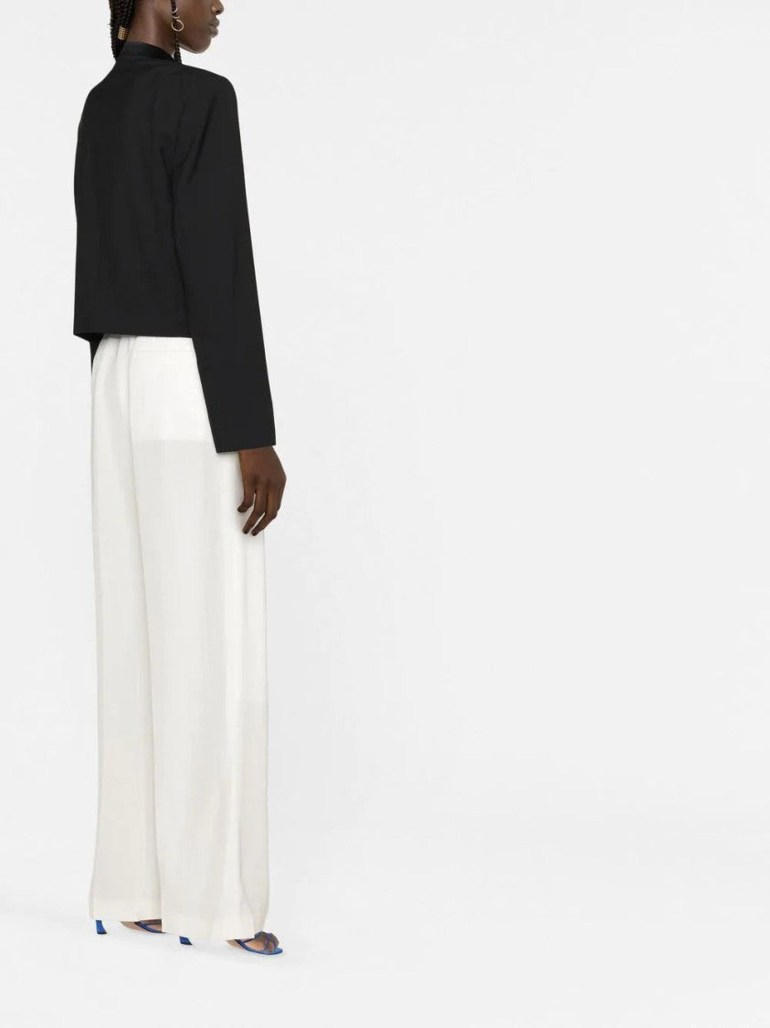 Casablanca High-Waisted Tailored Trousers