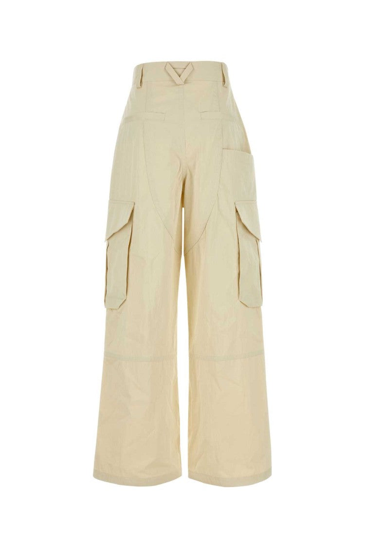 Bottega Veneta Sand Cotton Blend Cargo Pant