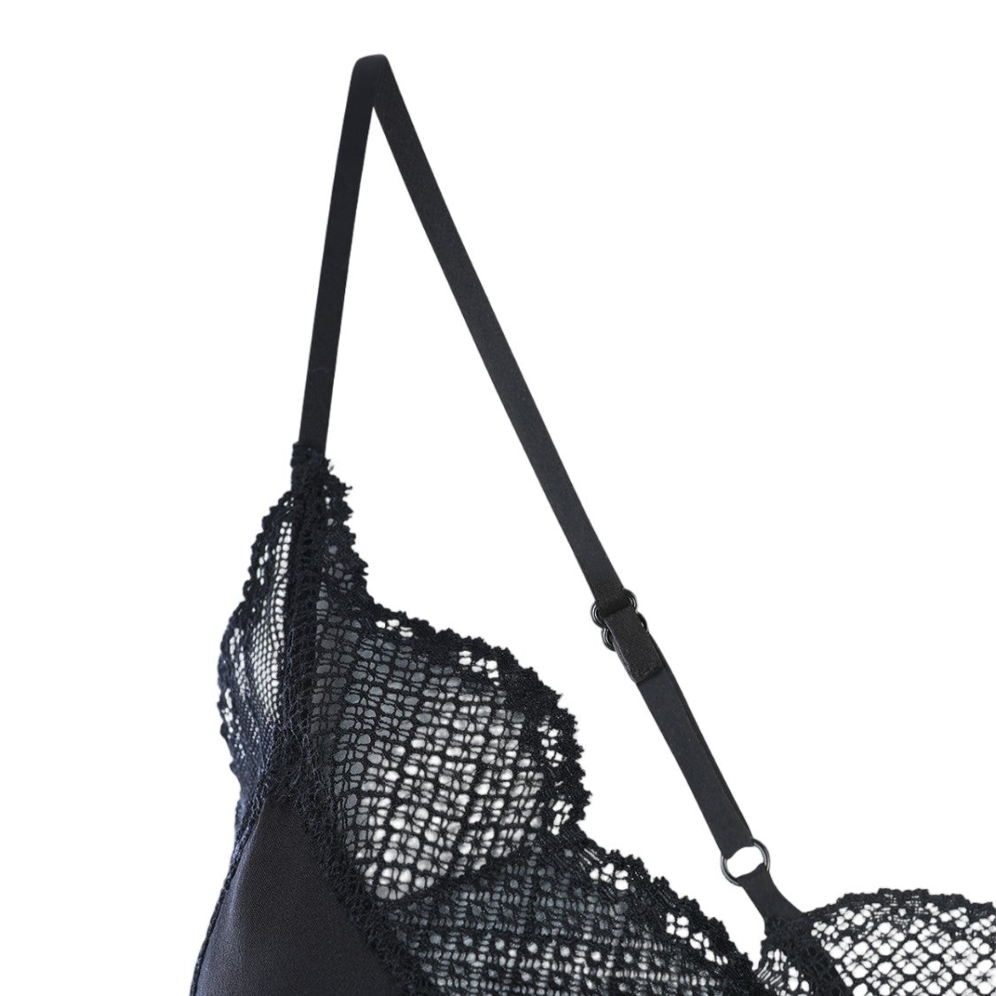 Zadig & Voltaire Silk Camisole With Delicate Lace Trim