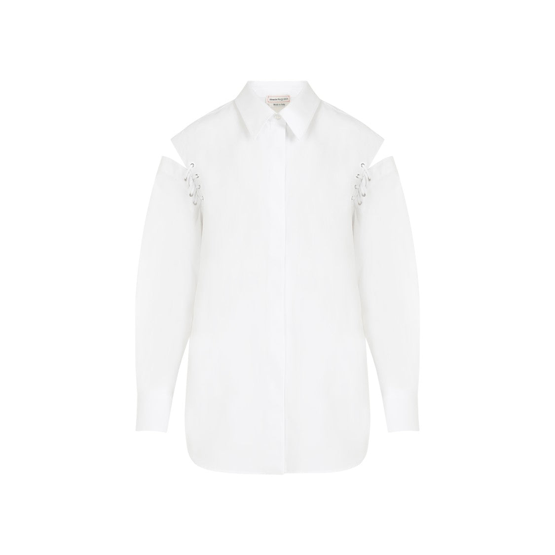 Alexander Mcqueen Optical White Cotton Shirt