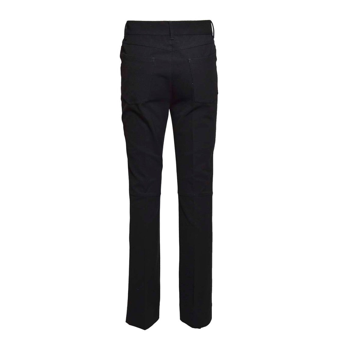 Max Mara Tabarin Pants In Black Cotton Twill