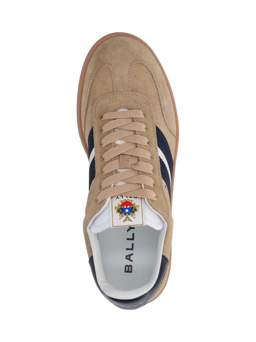 Bally "Retro Crest" Sneakers – Brown