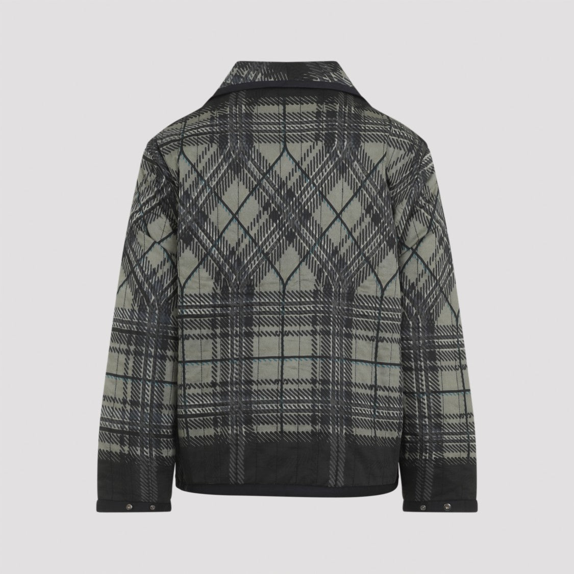 Craig Green Quilted Casual Jacket With Distinctive Plaid Pattern And Silhouette