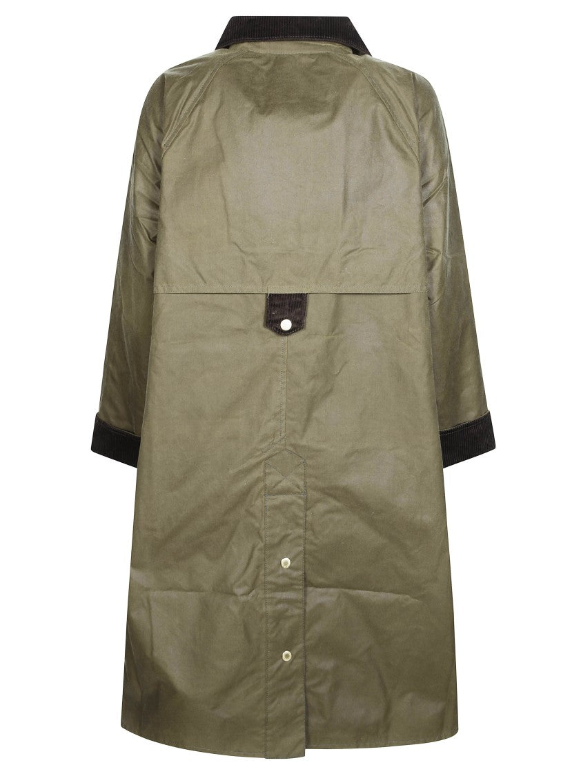 Barbour Kirklees Waxed Mid-Length Jacket