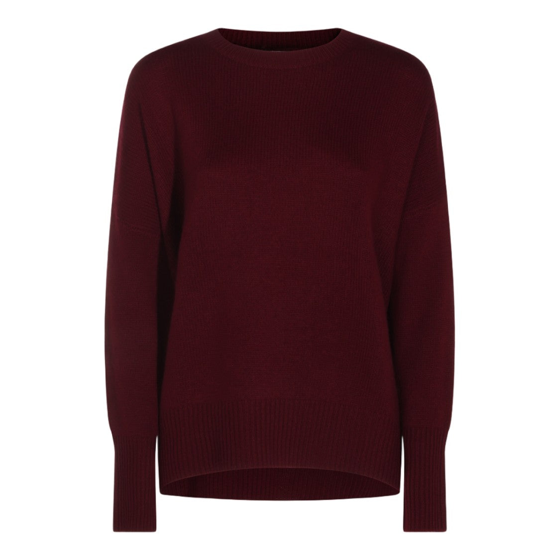 Lisa Yang Ribbed Knit Sweater With Classic Crew Neckline