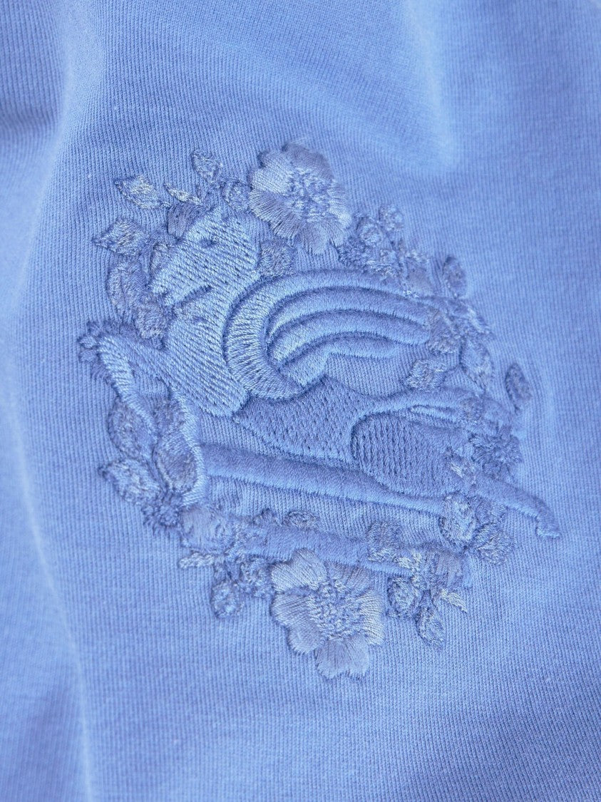 Etro Relaxed-Fit Short Sleeve T-Shirt With Embroidered Design