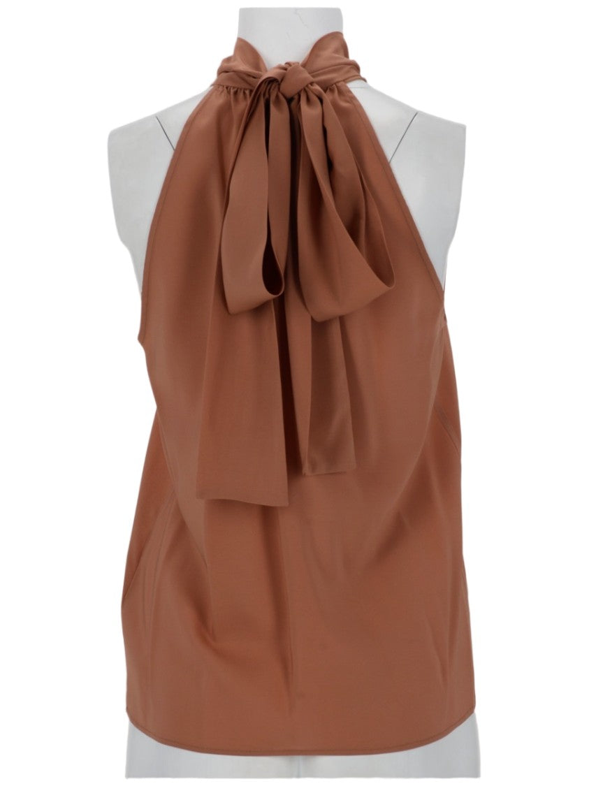 Pt Torino Anita Viscose-Blend High Neck Top