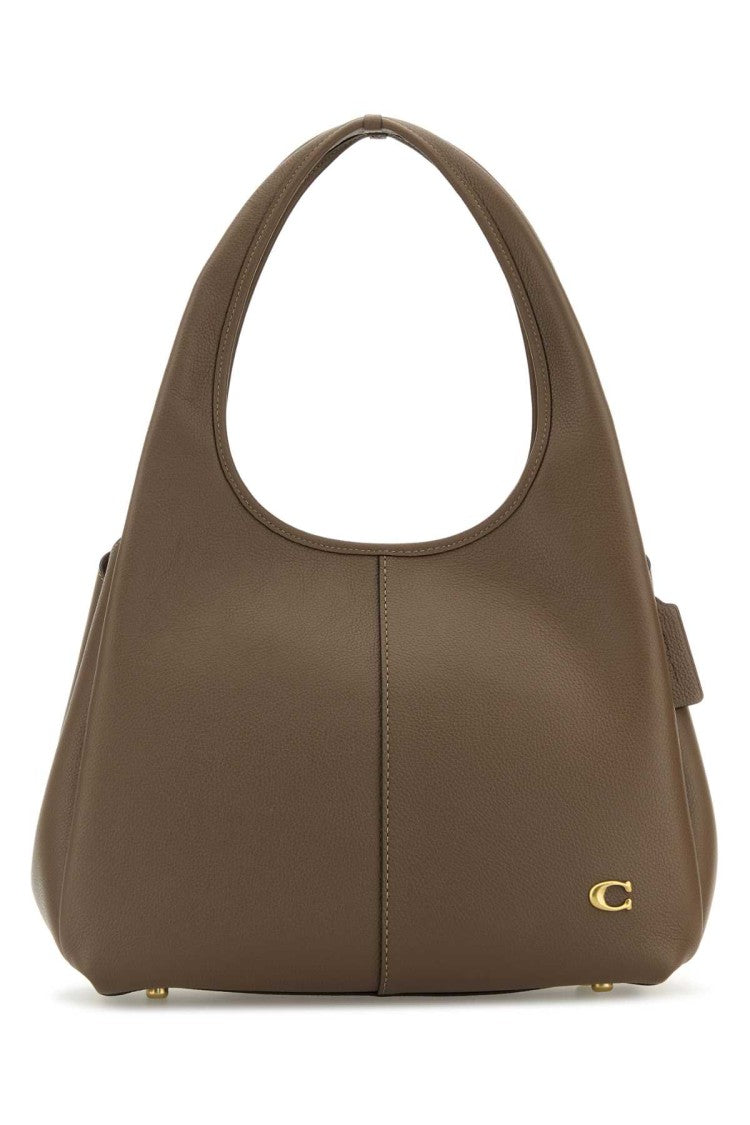 Coach New York Mud Leather Lana Shopping Bag