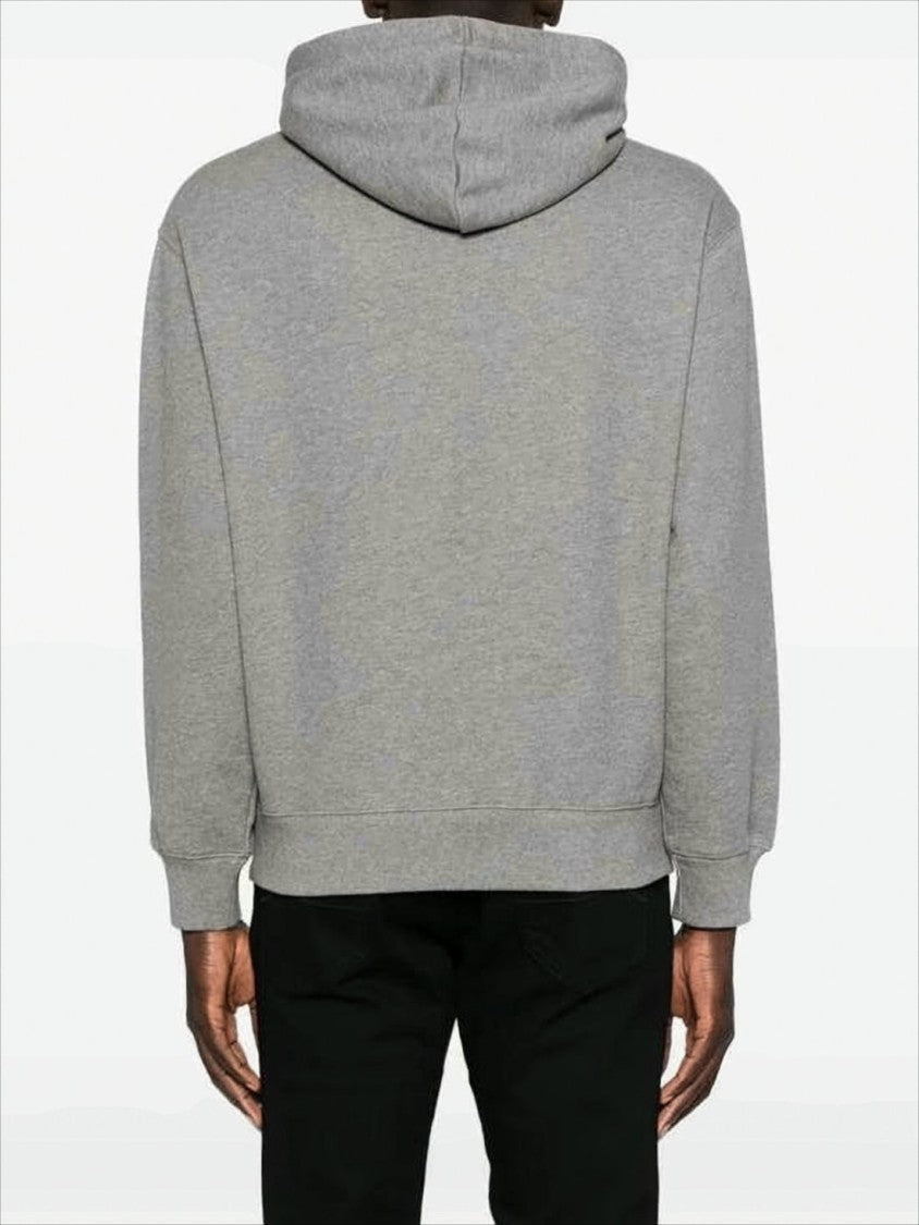 Maison Kitsuné Relaxed Fit Cotton Hoodie With Bold Logo