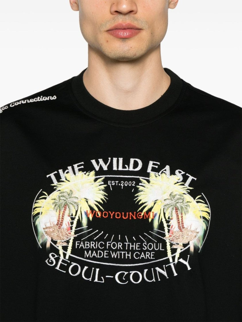 Wooyoungmi Cotton T-Shirt With Print