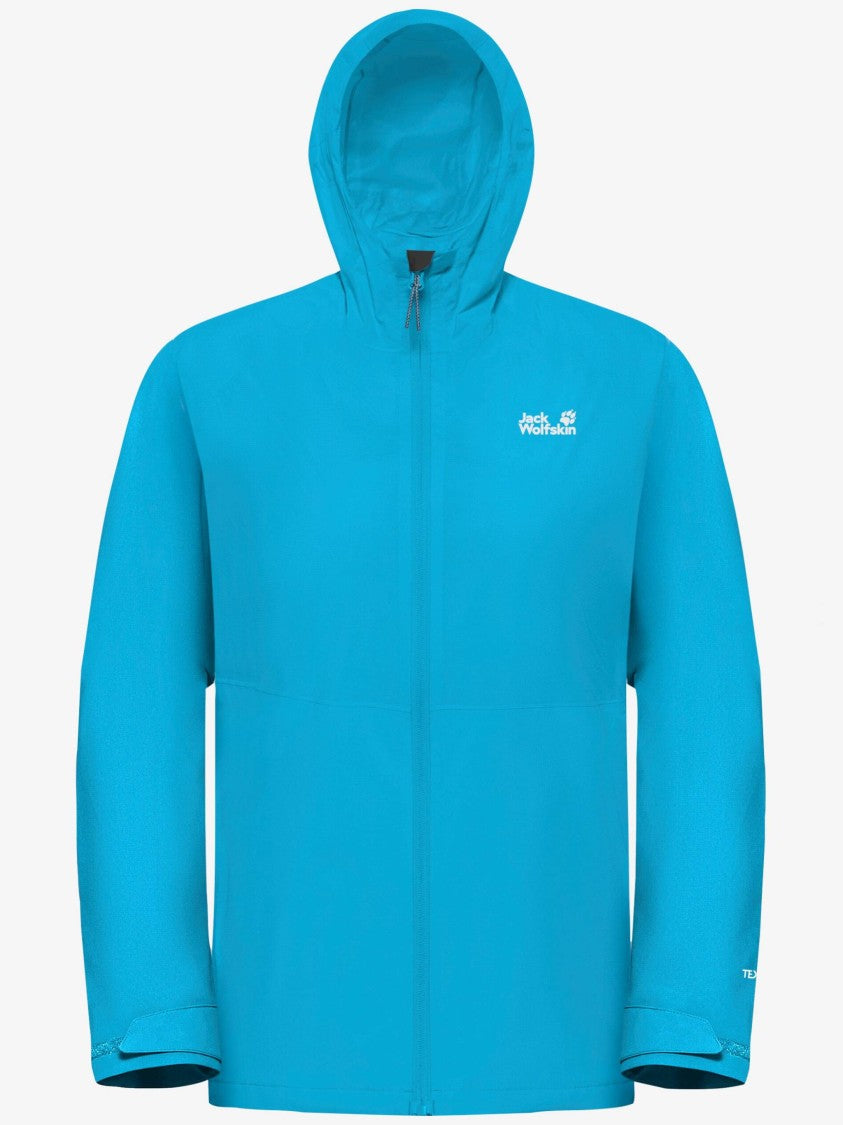 Jack Wolfskin Turquoise Blue Prelight Lightweight Jacket